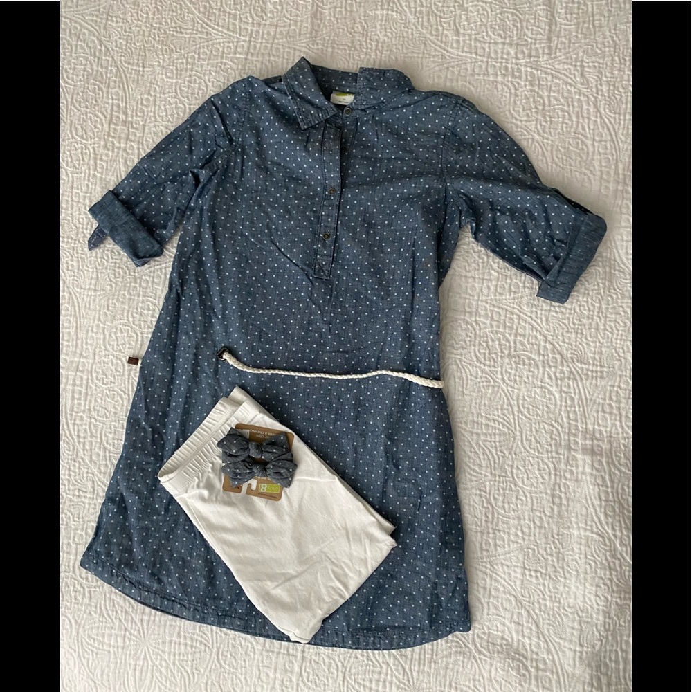 Gymboree Girls Denim Shirt Dress